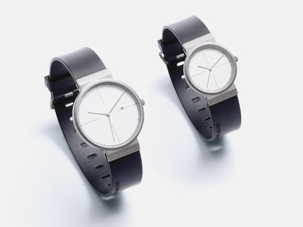 Titanium watch collection from Jacob Jensen