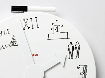 Alessi - Horloge murale Blank Wall Clock