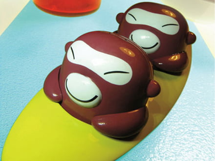 A di Alessi - Service sel et poivre Banana Bros