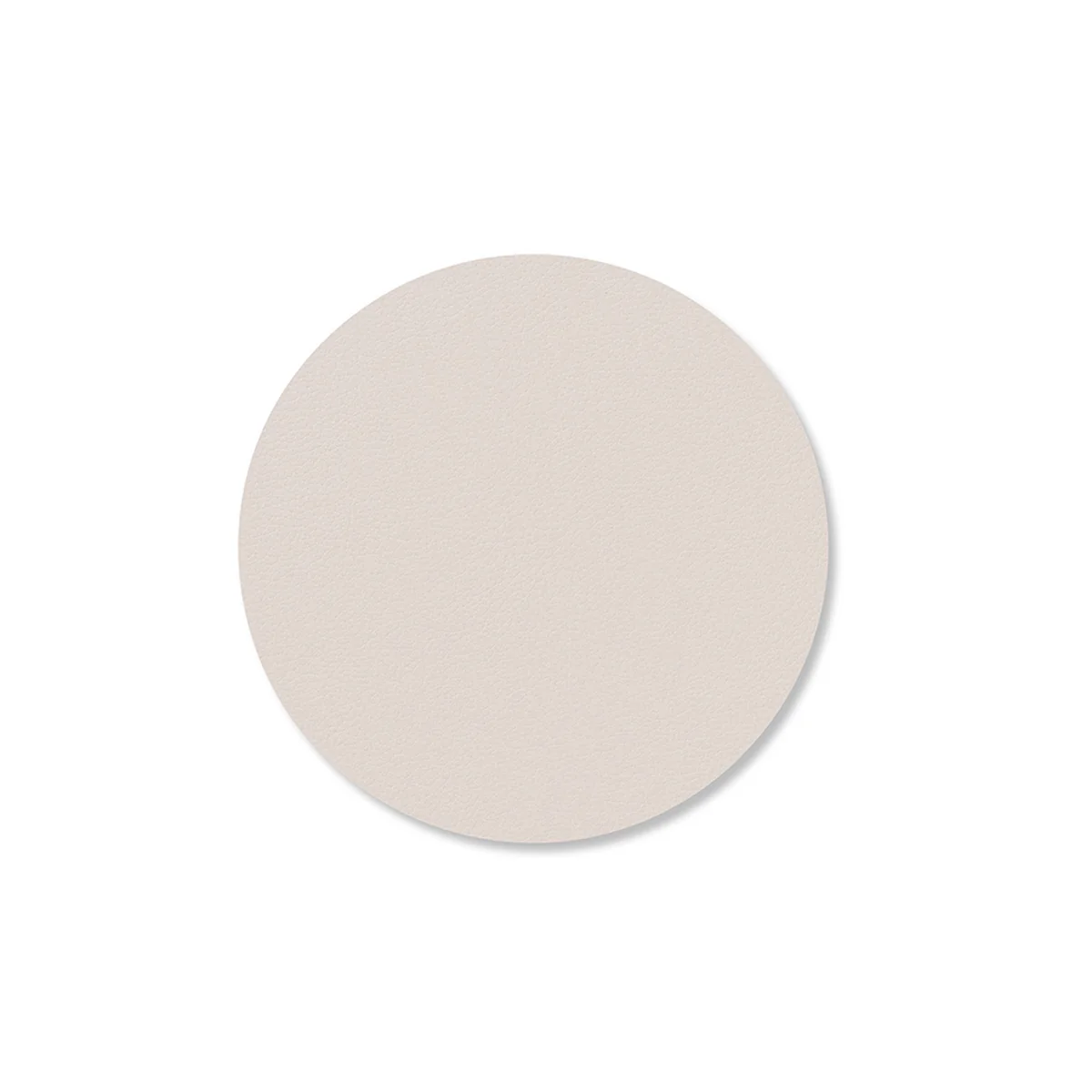 Glasuntersetzer Circle Ø 10 cm de Lind DNA in Nupo soft nude