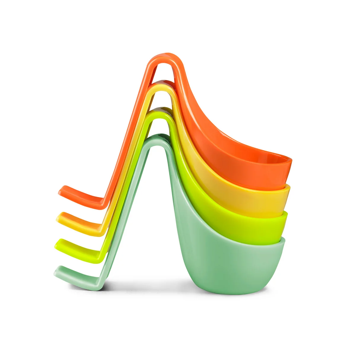 Eiko Coquetiers, turquoise/ orange/ jaune/ menthe de Authentics