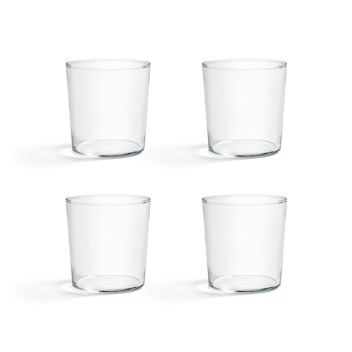 HAY - Glass medium, transparent (set de 4)
