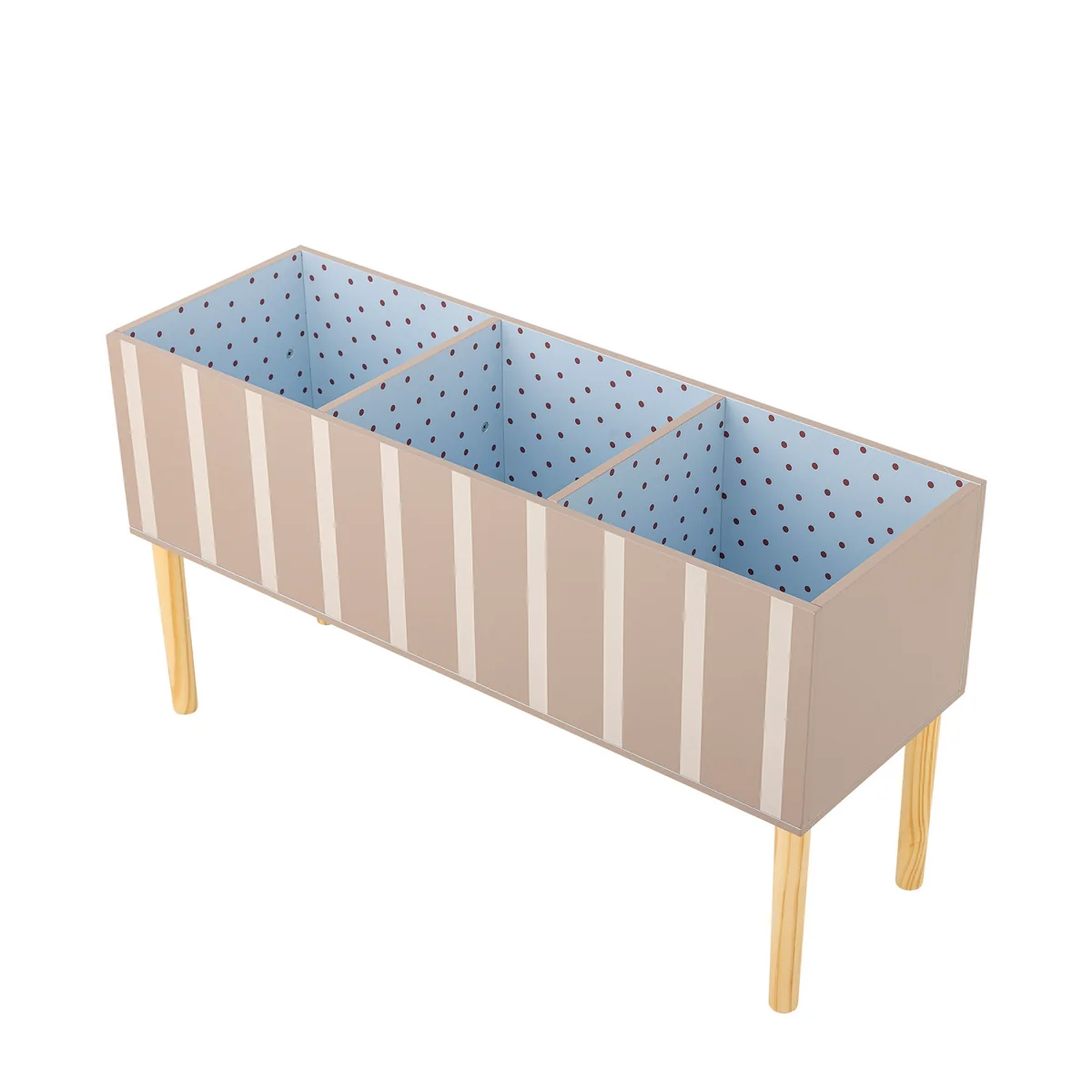 Bloomingville Mini - Salam Présentoir à livres, brun