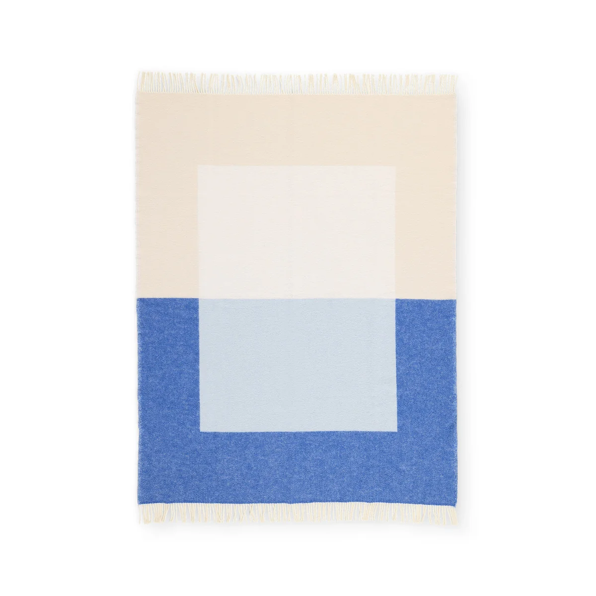 Northern - Echo couverture de laine 130 x 170 cm, bleu