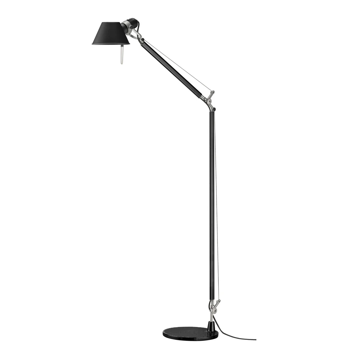Artemide - Tolomeo Lettura lampe de lecture, Ø 18 cm, noir