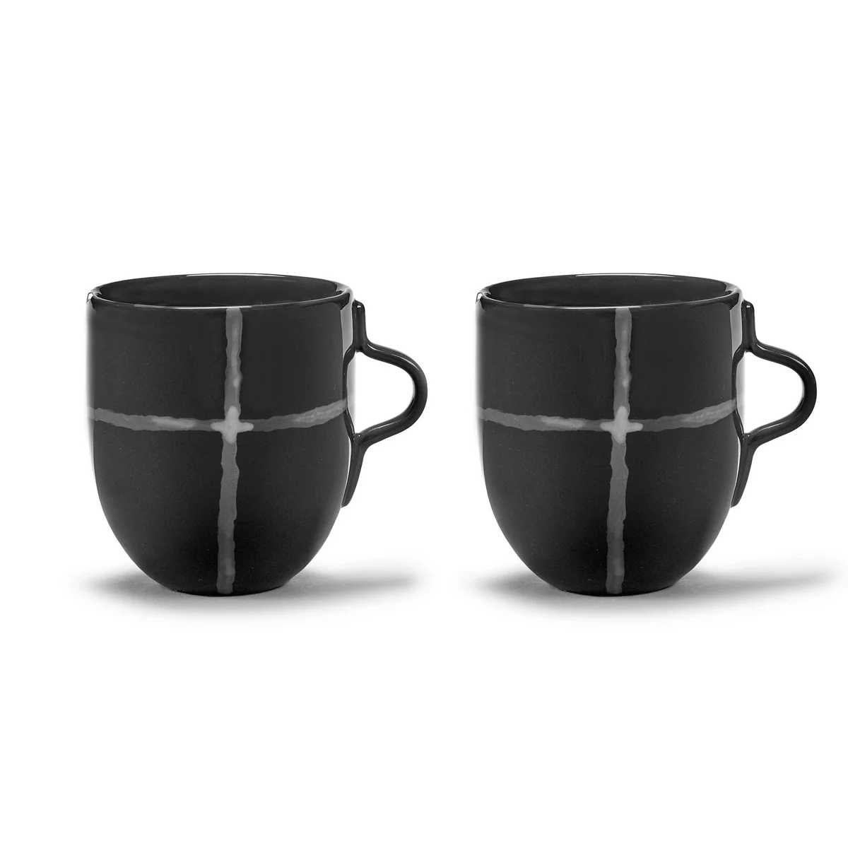 Zuma mug by Kelly Wearstler, Pacific / gris (set de 2) de Serax