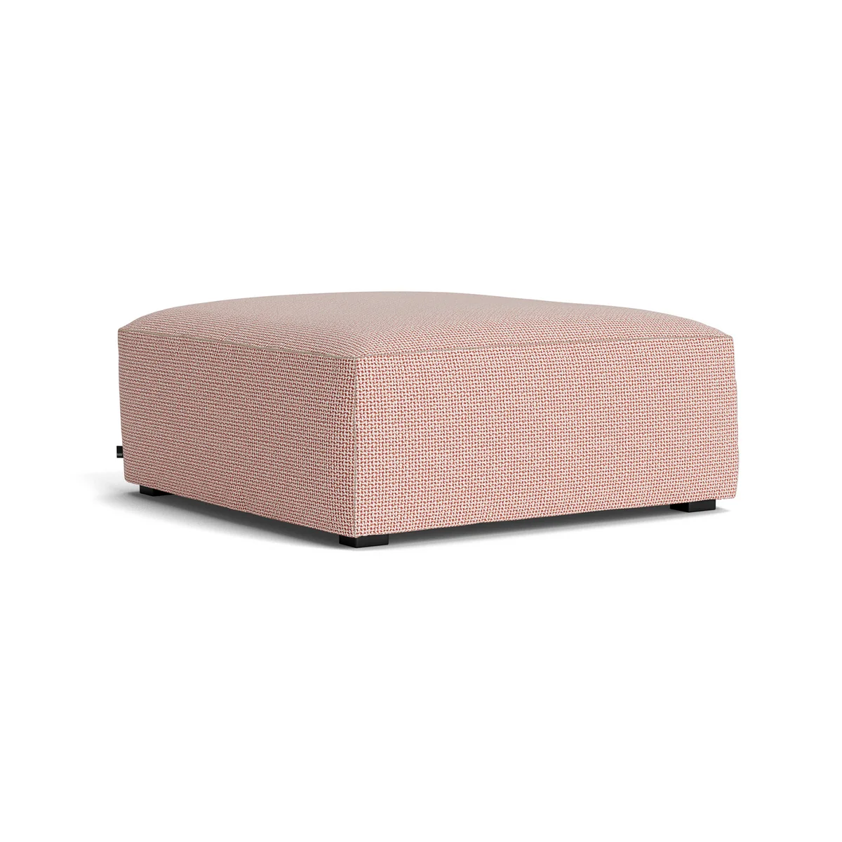 HAY - Mags Soft Ottoman S01 (XS), rouge-blanc (Tartaglia 861) / Coutures : beige