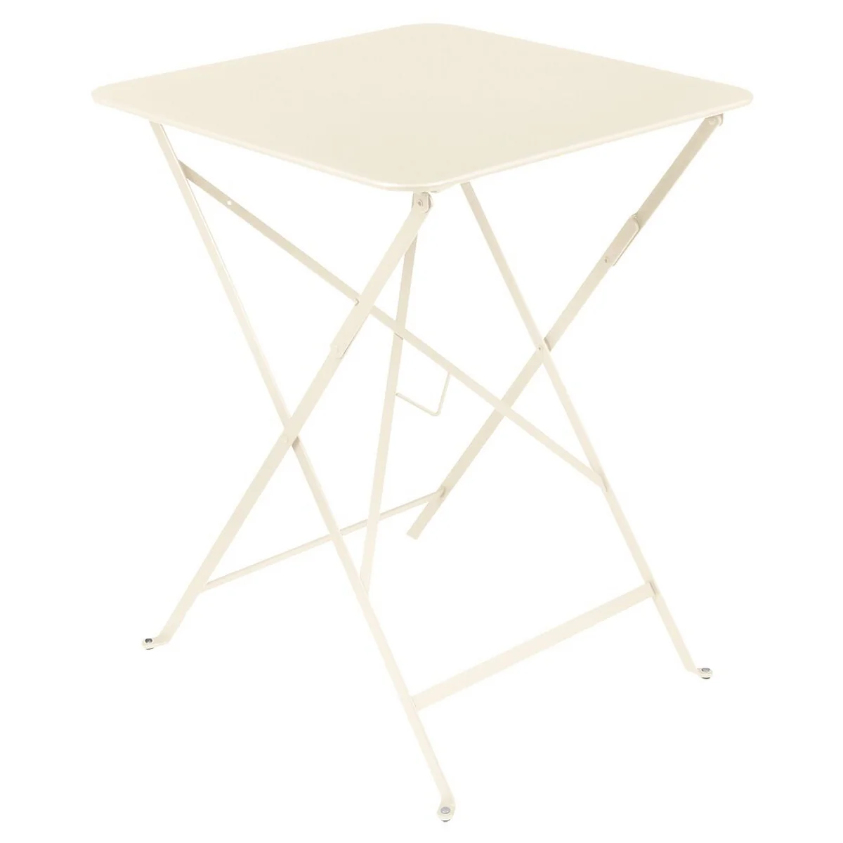 Fermob - Bistro table pliante, 57 x 57 cm, beige latté