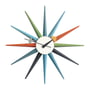 Vitra - Horloge Sunburst, multicolore