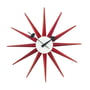 Vitra - Sunburst Clock, rouge