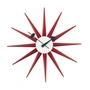 Vitra - Sunburst Clock, rouge