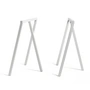 HAY - Loop tréteaux Stand Frame, H 72 cm, blanc (2 pièces)