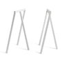 Hay - Loop Chevalets de table Stand Frame High, blanc (2 pièces)