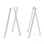 HAY - Loop Chevalets de table Stand Frame, H 95 cm, blanc (2 pièces)