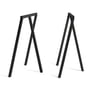 Hay - Loop Chevalets de table Stand Frame High, noir (2 pièces)