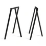 HAY - Loop Tréteaux Stand Frame, H 95 cm, noir (2 pièces)