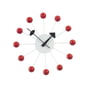 Vitra - Horloge rouge