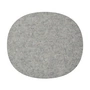 Hey Sign - Coussin de feutre pour Eames Plastic Side Chair, gris clair mélangé 5mm, sans revêtement antidérapant