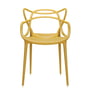 Kartell - Chaise Masters, couleur moutarde