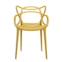 Kartell - Chaise Masters, couleur moutarde