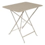 Fermob - Bistro Table pliante, rectangulaire, 77 x 57 cm, muscade