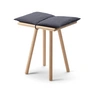 Fritz Hansen - Skagerak Georg Tabouret, chêne naturel / gris foncé