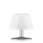 Eva Solo - SunLight Lampe de table de jardin avec abat-jour en verre, Ø 13 x H 13,5 cm, blanc