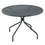 Emu - Table Cambi, ronde, Ø 120 cm, noir