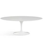 Knoll - Saarinen Tulip Table de salle à manger ovale Ø 198 cm, blanc