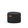 SACK it - RETRO it Cobana Drum Outdoor Pouf, noir