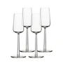 Iittala - Crystal Essence Verre à champagne, 21 cl (set de 4)