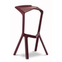 Plank - Miura Stool, rouge vin
