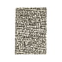 nanimarquina - Tapis Black on white « Manuscrit » 170 x 240 cm