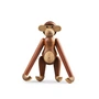 Kay Bojesen - Singe en bois medium, bois de limba / teck