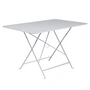 Fermob - Bistro Table pliante, rectangulaire, 117 x 77 cm, blanc coton