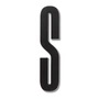 Design Letters - Wooden Letters Indoor S, noir