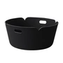 Muuto - Restore Panier de rangement rond, noir