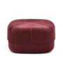 Normann Copenhagen - Circus Pouf grand, velours rouge foncé