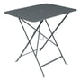 Fermob - Bistro Table pliante, rectangulaire, 77 x 57 cm, gris orageux