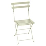 Fermob - Bistro Chaise pliante en métal, vert lime