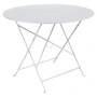 Fermob - Bistro Table pliante, ronde, Ø 96 cm, blanc coton
