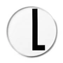Design Letters - AJ Assiette en porcelaine L