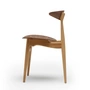 Carl Hansen - CH33T, chêne / noyer huilé