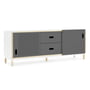 Normann Copenhagen - Buffet Kabino avec tiroirs, gris