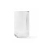Lyngby Porcelæn - Vase en verre, h 15,5 cm, transparent