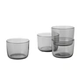 Muuto - Verre Corky (jeu de 4), low, gris
