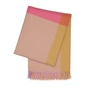 Vitra - Couverture Colour Block, rose/beige