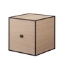 Audo - LA CHAMBRE À COUCHER Frame Armoire murale 28 (porte incluse), chêne
