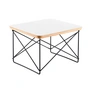 Vitra - Hpl blanc / foncé de base eames occasional table ltr