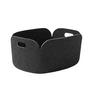 Muuto - Restore Panier de rangement 48 x 35 cm, black melange